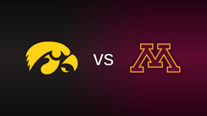 Iowa Hawkeyes at Minnesota Golden Gophers